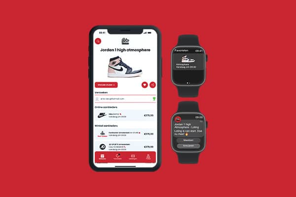 SNKR HNTRZ app Project Responsive Multi Device Design